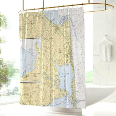 Nautical Chart Curtains, Locations in Delaware